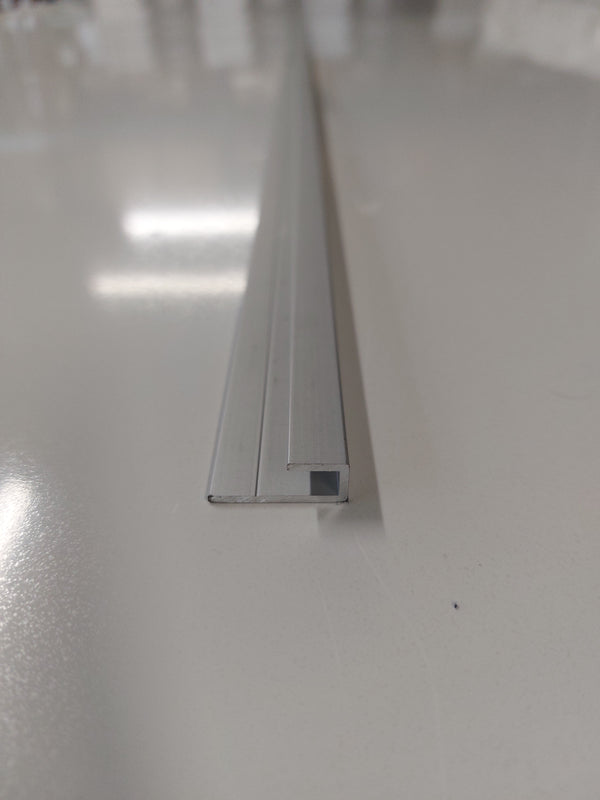 SPC Aluminium Edge Trim 5mm x 2.6mtr Chrome