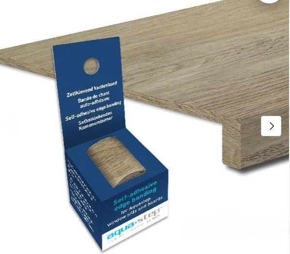 Aqua-Step Self-adhesive edge banding - SPC Finishing Tape