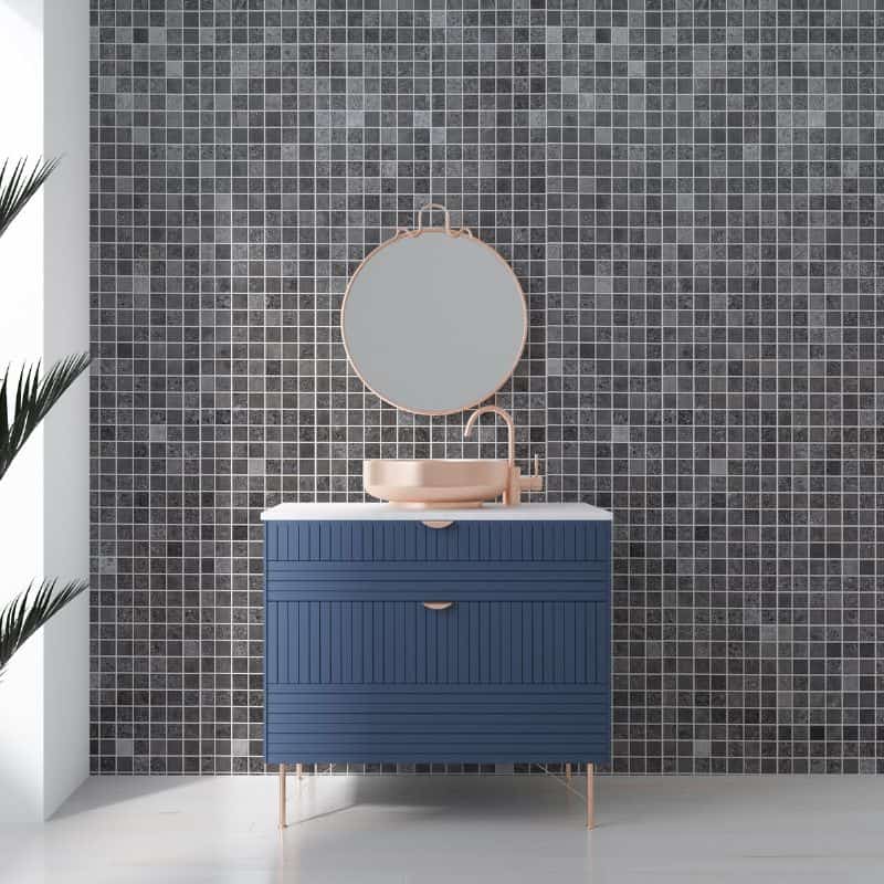 Buy Mosaic Graphite Tile Effect 8mm | The Panel Company – The Panel ...