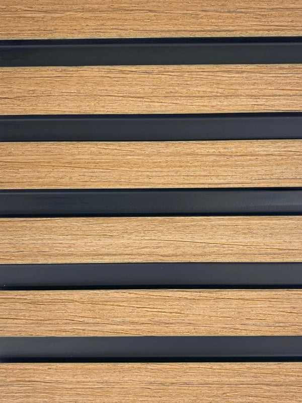 Natural Oak Premium Slat Wall Panel - Sulcado 300mm Sample